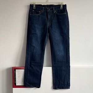 Levi's Dark Blue Straight Jeans